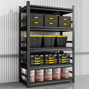 Estantes de almacenamiento de metal de acero para comestibles y supermercados Light-Goods Display <span class=keywords><strong>Rack</strong></span> Standing Shelf Units - Product Image 4