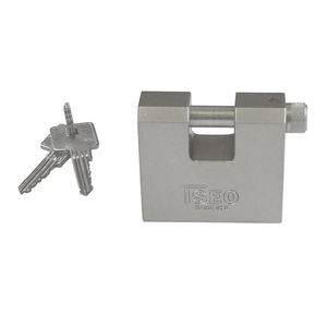 Clarunix Mm 66 P2406611S Ka4 ISEO antifurto impermeabile lucchetto in ottone cilindro acciaio acciaio dimensioni 70mm per uso sicuro - Product Image 1