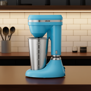 Blender Vevor à tête unique en acier inoxydable 100W, double vitesse, 5-10L, pour la maison, la cuisine et le bar - Product Image 2