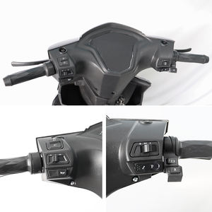 Motocicleta Eléctrica Personalizada de Fábrica, 10 Pulgadas 3.00-10, 48-60V, Controlador de 30A, Suspensión Completa, CKD, Motocicleta Todoterreno Eléctrica - Product Image 4