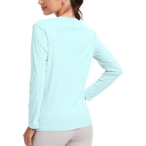 Lot de 2 chemises de protection UV à manches longues pour femmes UPF 50+, légères, à séchage rapide, pour la natation et la randonnée - Product Image 4