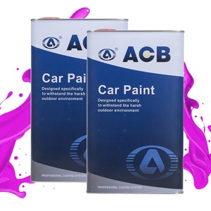 สีพ่นรถยนต์ ACB High Solid 1K Basecoat สีเหลือง ราคาประหยัด สำหรับซ่อมสีรถยนต์ - Product Image 1