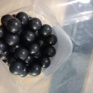 Cumcumed boyutu siyah katı POM plastik top Delrin PP PA66 plastik top 1mm ila 50.8mm - Product Image 2