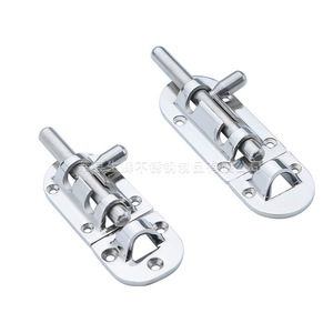 Stainless Steel <b>Door</b> Bolt 108x38mm <b>Mirror</b> Polished Latch For Marine Hardware Replacement - Product Image 4