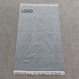 Tapis de prière islamique turc moderne Sajjadah, tapis de prière, <span class=keywords><strong>cadeau</strong></span> de Ramadan, <span class=keywords><strong>cadeau</strong></span> de l'Aïd, polyester lavable pour hommes et femmes - Product Image 5