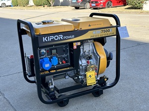 גנרטור דיזל נייד 2kw 3kw 5kw 7kw 7kw 8kw גנרטורים ביתיים 50/60hz תדר - Product Image 4