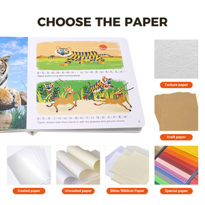 Livre en carton pour enfants, personnalisé, imprimé, doux au toucher, en peluche, avec des animaux de dessin animé mignons, histoire, couverture rigide, livre cartonné pour enfants - Product Image 6