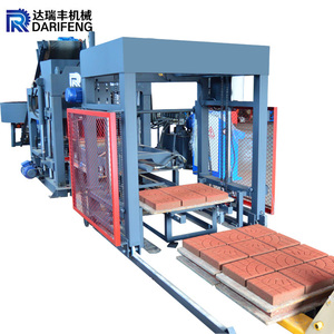 مكبس هيدروليكي أوتوماتيكي بالكامل رصف صلب رماد متطاير سعر ماكينة بلوك الخرسانة - Product Image 1