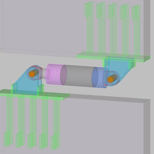 VFD prodotti di smorzamento dell'edificio isolamento sismico ammortizzatore viscoso utilizzato per l'assorbimento degli urti di ponti ed edifici - Product Image 2