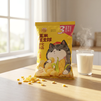 65g de chips croustillantes gonflées en vrac, prêtes à consommer, pour les fêtes, les bars KTV et la maison