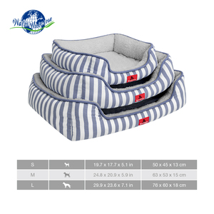 Kattenbedden voor binnenkatten, wasbaar, orthopedisch hondenbed, verwarmend zacht kalmerend slaapbed voor puppy's met antislipbodem - Product Image 5