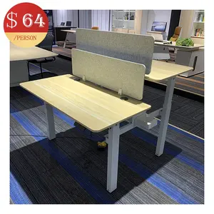 Luxury Modern Furniture Lifting Sit To Standing Up Table Frame Home Computer Electric Height Adjustable Executive Office Desks