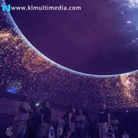 Dôme de projection gonflable avec système de projection à 360 degrés, dômes fisheye pour tente de cinéma avec projecteur