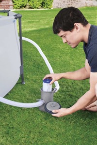 Für 58381/58389 330gal Filterpumpe für Kleine Fischteiche und Aufstellpools - Product Image 4