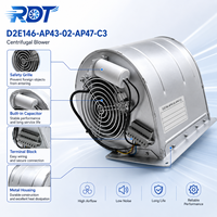 Ventilador Centrífugo de Alto Flujo de Aire D2E146-AP47-C3, Ventilador de Doble Entrada, Bajo Ruido, Solución de Refrigeración y Ventilación Industrial