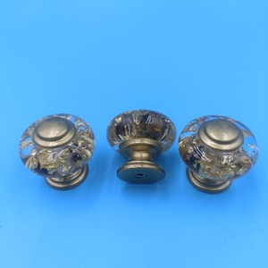 Spherical Glass Cabinet <b>Knob</b> 35mm Contemporary Design For Drawer Wardrobe <b>Furniture</b> <b>Handle</b> Durable Plastic Glass Finish - Product Image 2
