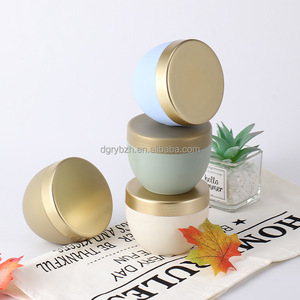 Pot cosmétique polyvalent en plastique vide, forme ellipse, 250g, pour masque capillaire, <span class=keywords><strong>gommage</strong></span>, démaquillant et baume - Product Image 2