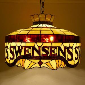 Lámpara de Araña de Estilo Europeo de 20 Pulgadas, Diseño Vintage Tiffany con Vidrio de Colores y Motivos de Frutas, Ideal para Restaurantes y Comedores, Directo de Fábrica en China - Product Image 3