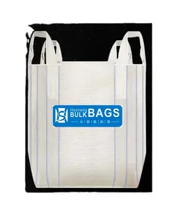 Hesheng FIBC PP dokuma UV tedavi 1ton büyük paketleme çantası taş çimento Jumbo çanta