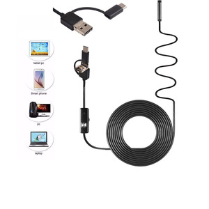 Industrial Endoscope 5.5mm Lens 100m Length USB Cable For Android Devices Pipeline Inspection Camera - Product Image 1