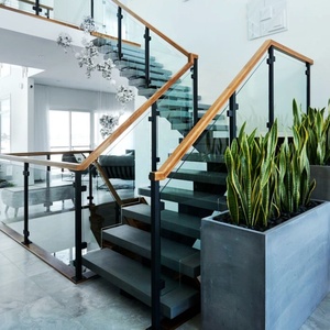 <span class=keywords><strong>Escalera</strong></span> de <span class=keywords><strong>viga</strong></span> Mono para interior, barandilla de vidrio templado, de acero al carbono, para <span class=keywords><strong>escalera</strong></span> recta <span class=keywords><strong>Central</strong></span>, <span class=keywords><strong>precio</strong></span> de fábrica - Product Image 4