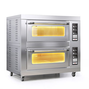 Horno de una sola capa de gran capacidad, panadería industrial comercial, horno eléctrico para hornear pan y <span class=keywords><strong>pizza</strong></span> - Product Image 4