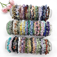 Bracelet élastique en quartz rose naturel Jingfa Crystal, bijoux fantaisie en vrac, idéal pour un cadeau