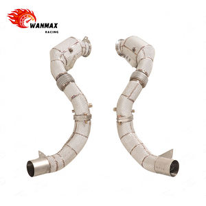 Downpipe haute performance pour <span class=keywords><strong>BMW</strong></span> Nouveau Modèle <span class=keywords><strong>M850i</strong></span> XDrive <span class=keywords><strong>Gran</strong></span> <span class=keywords><strong>Coupé</strong></span> G16 4.4L V8 en acier inoxydable T304 - Product Image 4