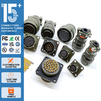 MS3116F22-21P MS3116A22-21P PT06A22-21P PT06E22-21P DIN connecteur 6pin prise boîtier en aluminium contacts en cuivre IP67 automobile