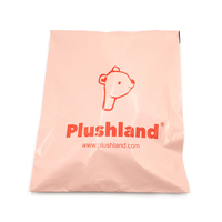 Sac de livraison en plastique, lot de 50 sacs de courrier, polyester, avec Logo imprimé, coloré, sans odeur, taille personnalisée 10x13 pouces