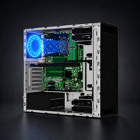 Station de travail de conception 3D CAO X3 8000 Intel Core I9 Ultra 5 225 192 Go DDR5 ECC PCIe 5.0 avec GPU dédié