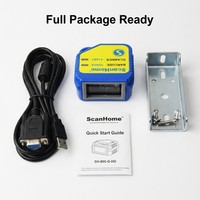 Module de lecture de codes-barres USB fixe anti-poussière en ABS avec décodage d'écran, mini lecteur de codes intégré 1MP pour armoire d'équipement, stock OEM