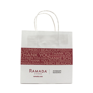 Manufacturer Supplier Custom Printed Chinese New Year Thank You Paper Gift Packaging Bag - Product Image 4