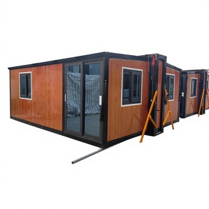 บ้านคอนเทนเนอร์สำเร็จรูปเคลื่อนย้ายได้แบบขายส่ง 2 ชั้น ขนาดปรับแต่งได้ โครงเหล็กชุบสังกะสี ห้องนั่งเล่น ห้องครัว ห้องนอนสำเร็จรูป - Product Image 1