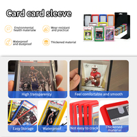 Protector de Tarjetas Kaplo de Color Sólido, Funda Protectora para Tarjetas Deportivas y de Colección con Clasificación PSA