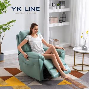 <span class=keywords><strong>Fauteuil</strong></span> inclinable électrique pivotant grand format, simple et décontracté, pour salon, avec port USB – Offre Spéciale - Product Image 2