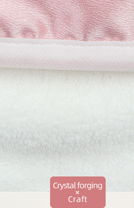 Vente à Chaud <span class=keywords><strong>Spa</strong></span> Cristal Forgeage 2 Couches Séchage Rapide Serviette De Cheveux Microfibre Tête Serviette De Cheveux Turban Wrap - Product Image 5