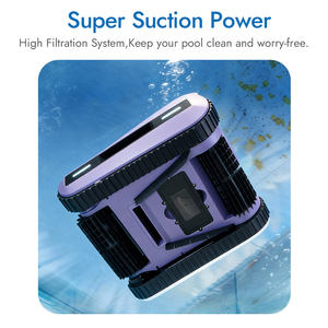 Limpiador de Piscinas Robótico Inalámbrico Automático Personalizable, Aspiradora Eléctrica para Piscinas, Accesorios para Limpieza de Piscinas - Product Image 5