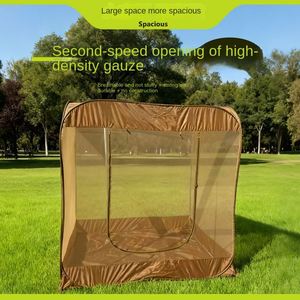 Mosquitera Automática para Acampar al Aire Libre, Carpa Cuadrada de Malla para Verano, Tela de Poliéster de Una Sola Capa, Impermeable, Ecológica y Transpirable - Product Image 3