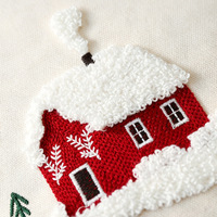 Housse de coussin décorative de Noël en promotion, style moderne et minimaliste, pour canapé, salon, chambre et cadeau de fêtes