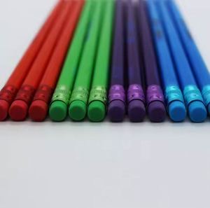 Crayon thermosensible de haute qualité avec gomme intégrée – Crayons promotionnels standard sensibles à la température - Product Image 3