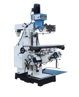 Machine à percer et à fraiser compacte de précision MH-32 avec alimentation automatique et tête de coupe pivotante pour la fabrication de métaux