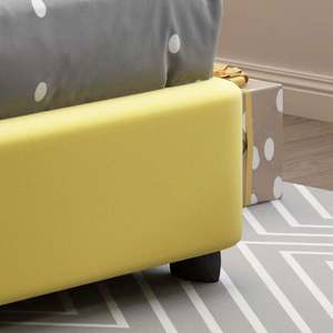 1.5m Kids Bed Modern Minimalist Cartoon Chicken Design Single Bed for Boys Girls Students - Product Image 5