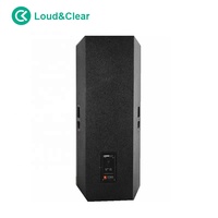 Altavoz Profesional de Madera de 15 Pulgadas de Rango Completo al por Mayor, Equipo de Sonido Popular para Fiestas y Bares