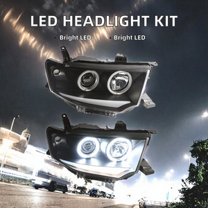 Mitsubishi Pajero Sport Montero 2009-2015ประกอบไฟหน้า LED ใหม่ไฟ DRL Angel bixenon สัญญาณไฟเลี้ยว6000K 12V 10000 - Product Image 2