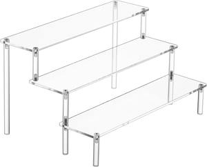 Large Acrylic Display <b>Risers</b> Perfume Stand Organizer Clear Acrylic <b>Shelf</b> <b>Risers</b> for Display Stands Use Clear Cupcake Stand <b>Riser</b> - Product Image 1