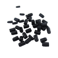 Embouts de câble noirs à extrémité personnalisée Capuchons en silicone pour trous traversants Petits bouchons en caoutchouc à encliqueter pour trous