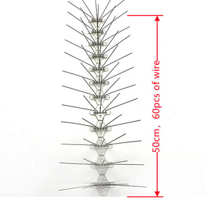 Púas Antipájaros con Base de Plástico, Púas Repelentes de Aves, Anti Palomas, 5 Puntas, Proveedores - Product Image 2