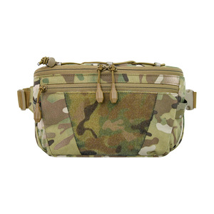Sac de taille tactique camouflage multifonctionnel pour sports de plein air, unisexe, avec sangle en sangle et poche intérieure zippée, sac bandoulière - Product Image 2