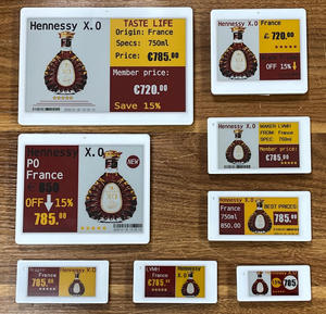 2.13 E Ink Eink Ble Bluetooth Nfc Electronic Shelf Labels For Supermarket Esl <b>Eas</b> <b>System</b> With Lcd Display Digital Price Tags - Product Image 4